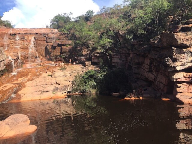 Cachoeira do Riachinho chapada diamantina brasilien
